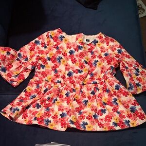 SZ 5t Janie and Jack floral tunic/dress